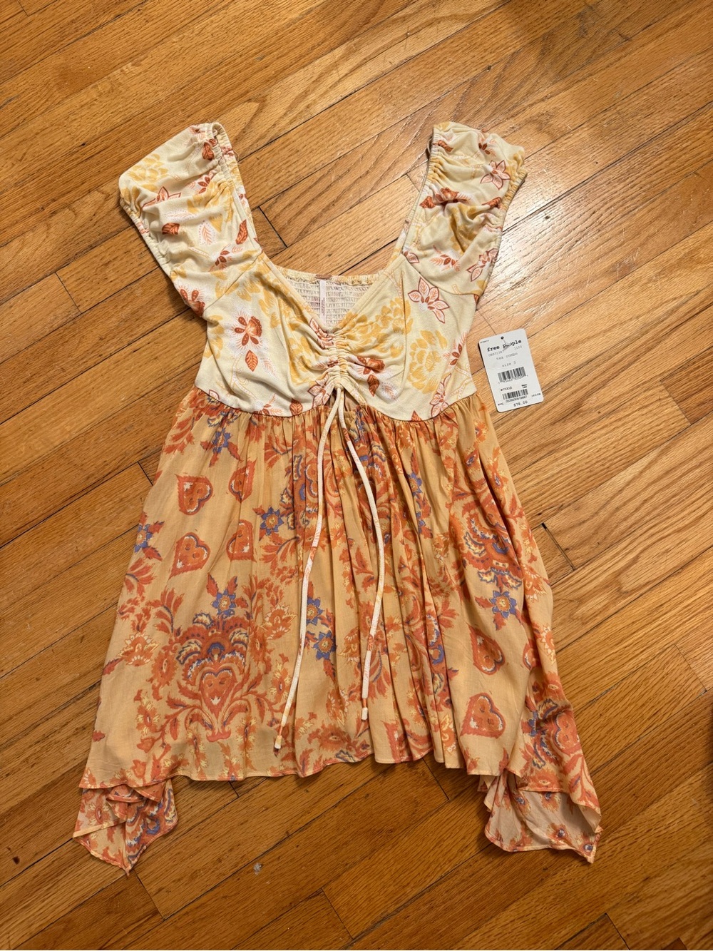 Free People :: Bohemian Floral Tie-Front